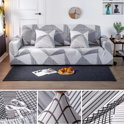 Texture respirante et anti-poils de la housse de canapé - tissu élastique et durable