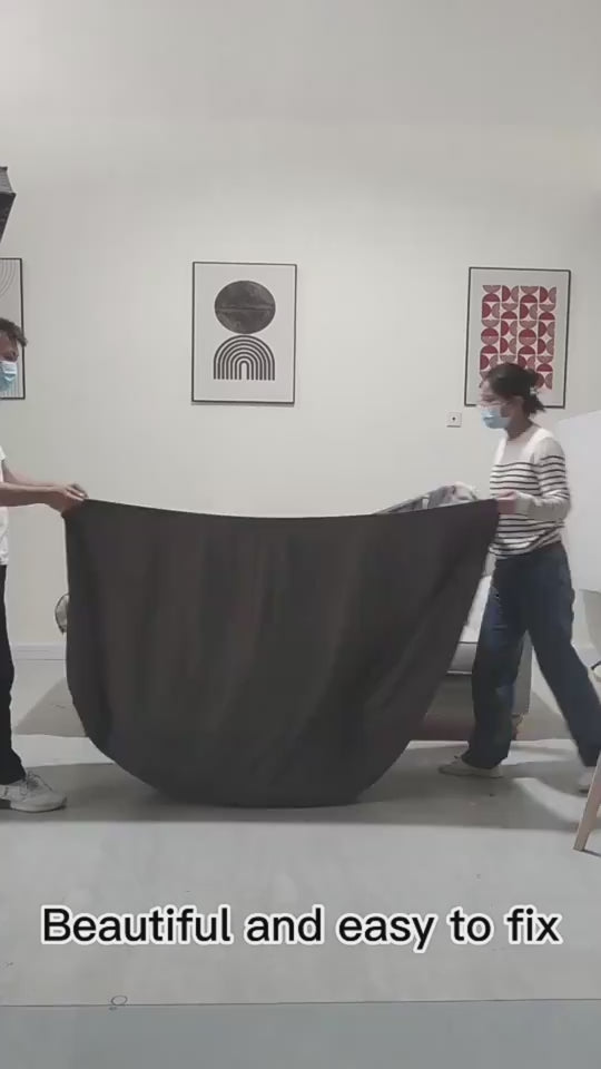 Ajustement parfait grâce aux ourlets élastiques – Aucune pliure !