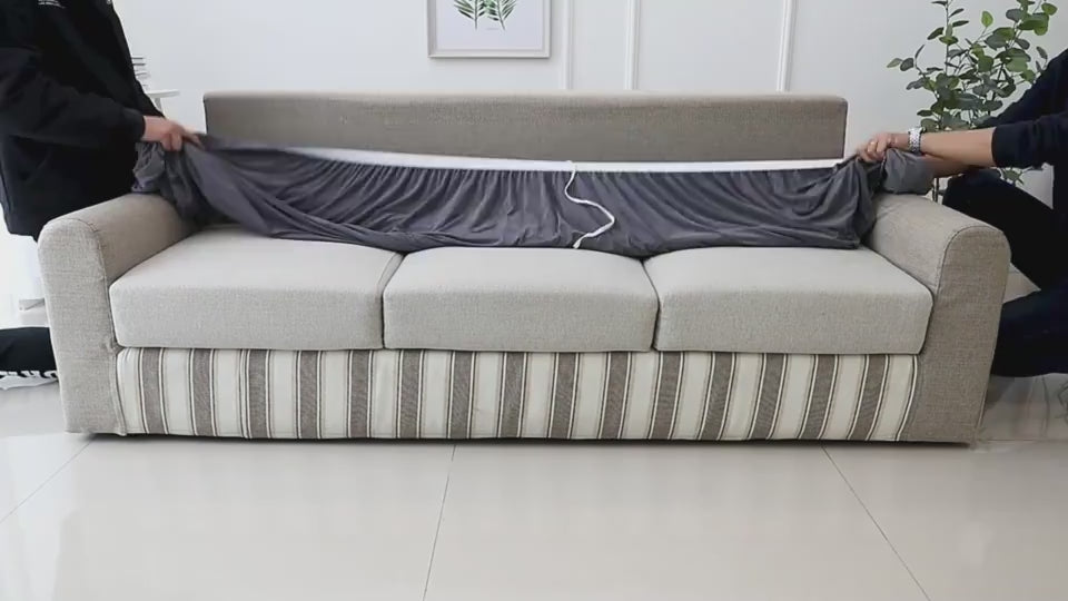 Ajustement parfait grâce aux ourlets élastiques – Aucune pliure !